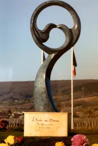 Arche aux oiseaux - Marsannay la Cote - Sculpture Monumentale en bronze - COUQUEBERG