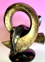 Sculpture bronze - Escargot de mer - COUQUEBERG - KOOKYKROM