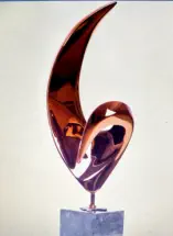 Sculpture bronze COQUETTE - COUQUEBERG - KOOKYKROM