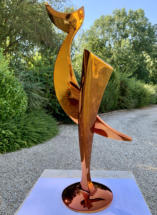 Sculpture bronze Oiseau Prophète - COUQUEBERG - KOOKYKROM