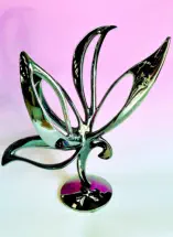 Sculpture bronze Orchidée - COUQUEBERG - KOOKYKROM