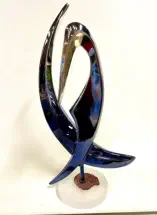 Sculpture bronze Pelican IV - COUQUEBERG - KOOKYKROM