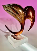 Sculpture bronze Roulade - COUQUEBERG - KOOKYKROM