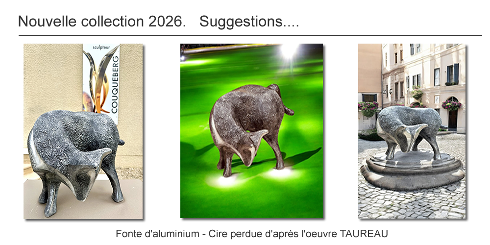 Suggestions d'après l'œuvre TAUREAU - COUQUEBERG