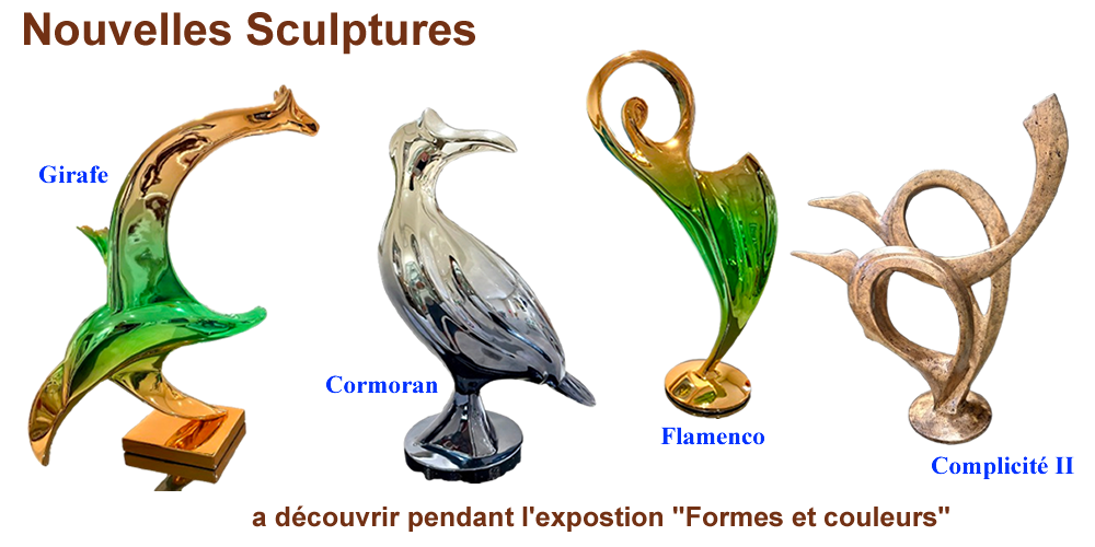 Nouvelles sculptures Septembre 26 - COUQUEBERG