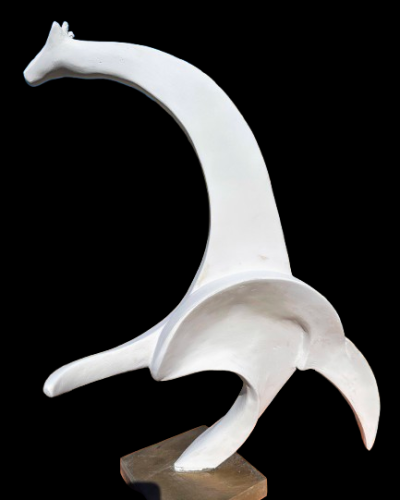 NOUVELLE CREATION : GIRAFE - Bronze d'art - 1/5 - COUQUEBERG